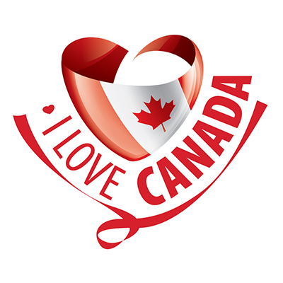 Tétine I Love Canada pour bébé, un accessoire adoré et tendance pour afficher votre amour du Canada sur bebe-prenom.com.