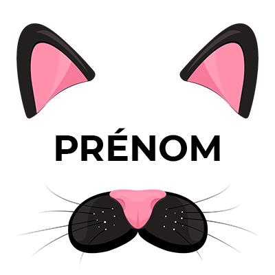 Chatte rose, l\'accessoire parfait pour bébé, doux et mignon, idéal pour compléter les tenues et apporter une touche de fun.