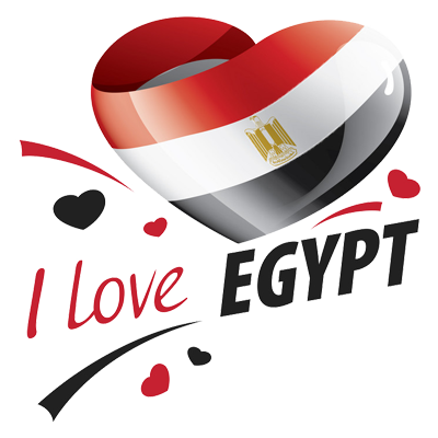 Motif I love Egypt pour les articles bébé, parfait pour personnaliser tétines et accessoires sur bebe-prenom.com.