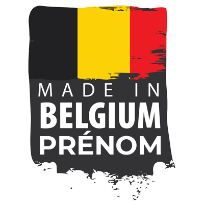 Made in Belgium Motif 1, un choix idéal pour les accessoires bébé : qualité et style pour votre petit en un seul clic.