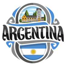 Tétine Flag Argentina, idéale pour les petits fans de culture et de voyage. Un accessoire coloré et original pour bébé.