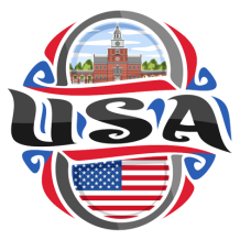 Tétine Flag USA pour bébés, un accessoire mignon et patriotique qui apportera style et confort à votre petit.