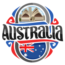 Produit bébé Flag Australia : une touche originale pour les accessoires de votre petit. Disponible sur bebe-prenom.com.