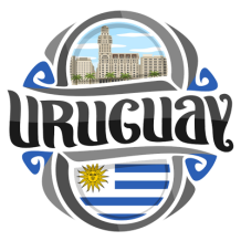 Tétine Flag Uruguay, idéale pour apporter une touche de douceur et d\'originalité à votre petit. Disponible sur bebe-prenom.com.