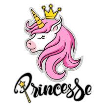 Licorne rose princesse, un accessoire adorable pour bébé, parfait pour ajouter une touche magique aux articles essentiels.
