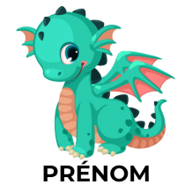 Dragon Motif-1, parfait pour habiller votre bébé avec douceur et originalité. Découvrez-le sur bebe-prenom.com.