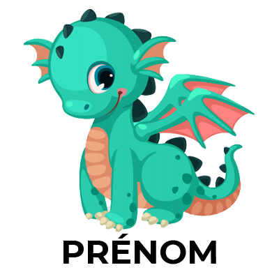 Dragon Motif-1, parfait pour habiller votre bébé avec douceur et originalité. Découvrez-le sur bebe-prenom.com.