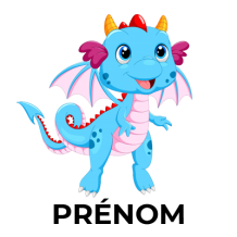 Dragon Version-3, un adorable compagnon pour bébé à retrouver sur bebe-prenom.com. Parfait pour égayer chaque moment !