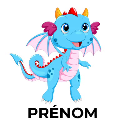Dragon Version-3, un adorable compagnon pour bébé à retrouver sur bebe-prenom.com. Parfait pour égayer chaque moment !