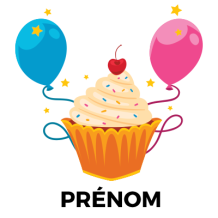 Gâteau ballon anniversaire pour des célébrations joyeuses, idéal pour ajouter une touche festive aux petits événements.