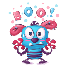 Animaux rigolos Boo !, un compagnon amusant pour égayer les moments de votre bébé. Découvrez-le sur bebe-prenom.com.
