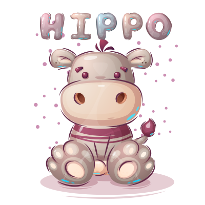 Tétine Animaux rigolos Hippo, douce et amusante, parfaite pour apaiser votre bébé. Découvrez-la sur bebe-prenom.com.