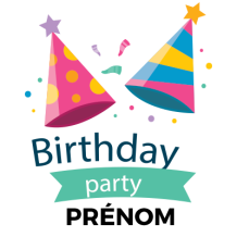 Chapeaux de fête colorés pour célébrer l\'anniversaire de votre bébé avec style sur bebe-prenom.com.