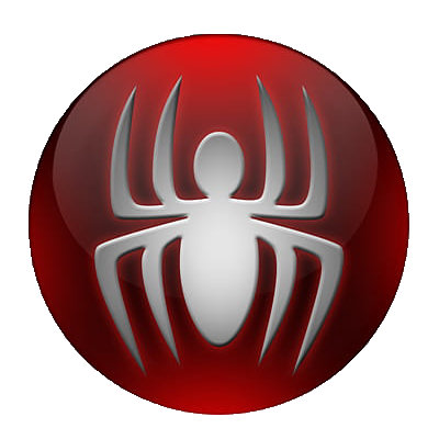 Bouton araignée Spiderman pour personnaliser les accessoires de bébé et ajouter une touche d\'originalité. Disponible sur bebe-p