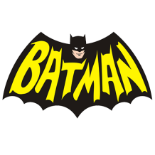 Logo Batman Création 5, parfait pour des articles pour bébé adorables et ludiques sur bebe-prenom.com.