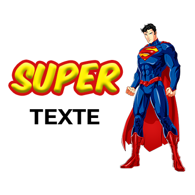 Tétine Superman pour bébé, idéale pour les petits héros en herbe. Disponible sur bebe-prenom.com.