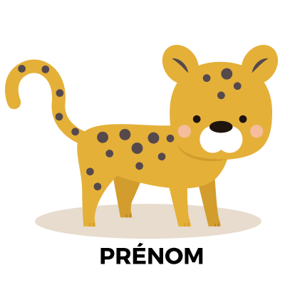 Tigre style 2, un compagnon adorable pour bébé, parfait pour ajouter une touche câline à ses accessoires. Découvrez-le sur bebe-