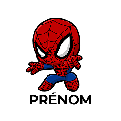 Spiderman kids Version 2, idéal pour les accessoires de bébé, alliant confort et style. Disponible sur bebe-prenom.com.