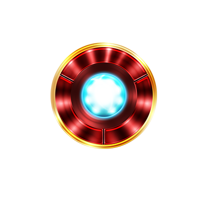 Réacteur arc Iron Man, un accessoire ludique pour bébé, parfait pour compléter leurs tenues et éveiller leur imagination.