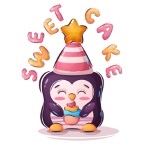 Animaux rigolos Sweet cake : un design mignon pour égayer les accessoires de bébé sur bebe-prenom.com.