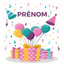 Décorez la fête de bébé avec le style Happy Birthday 5, parfait pour tétines et accessoires ! Découvrez sur bebe-prenom.com.