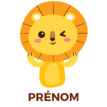 Lion style 4, un compagnon adorable pour bébé, idéal pour compléter ses accessoires d\'éveil chez bebe-prenom.com.