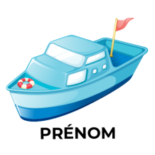 Jouet Bateau Version-3, un compagnon de jeu amusant et sûr pour éveiller votre bébé. Disponibles sur bebe-prenom.com.