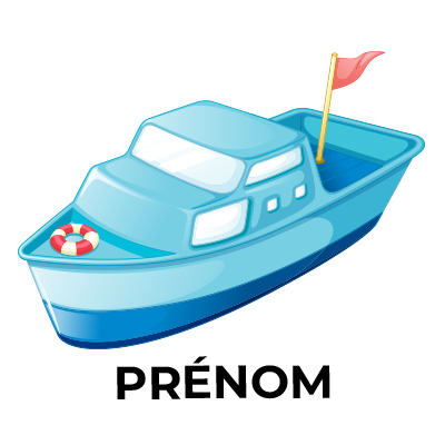Jouet Bateau Version-3, un compagnon de jeu amusant et sûr pour éveiller votre bébé. Disponibles sur bebe-prenom.com.