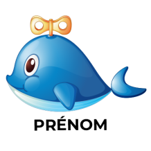 Jouet Dauphin coloré et amusant pour éveiller bébé en douceur. Disponible sur bebe-prenom.com.