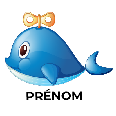Jouet Dauphin coloré et amusant pour éveiller bébé en douceur. Disponible sur bebe-prenom.com.