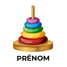 Jouet à empiler coloré pour développer la motricité de votre bébé. Idéal pour les moments de jeu et d\'apprentissage. Disponible