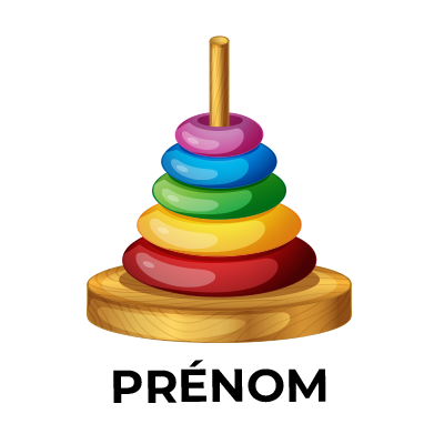 Jouet à empiler coloré pour développer la motricité de votre bébé. Idéal pour les moments de jeu et d\'apprentissage. Disponible