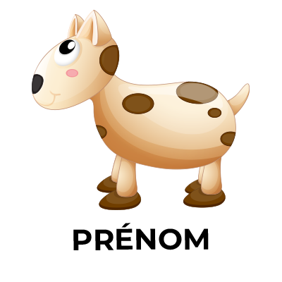 Jouet vache en peluche, doux et amusant, idéal pour éveiller votre bébé. Disponible sur bebe-prenom.com.