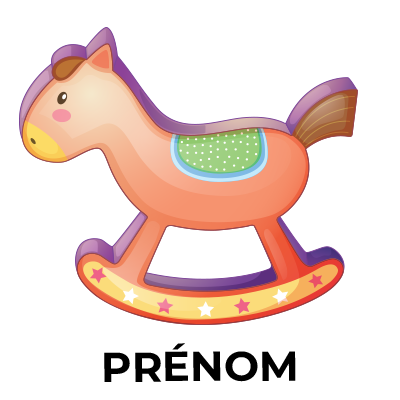 Jouet Cheval à bascule en bois, parfait pour divertir et rassurer votre bébé. Idéal pour un moment de jeu en toute sécurité.