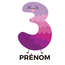Trois ans anniversaire style 2, une touche colorée pour célébrer cette étape spéciale, idéale pour vos petits trésors.