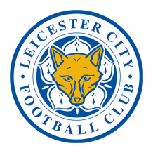Logo du Leicester City Football Club, idéal pour personnaliser des articles pour bébé comme bodys et bavoirs sur bebe-prenom.com