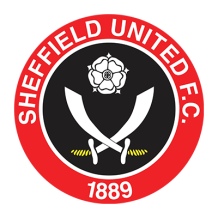 Logo Sheffield United Football Club pour produits bébés, parfait pour les petits fans, disponible sur bebe-prenom.com.