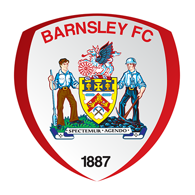 Logo Barnsley Football Club pour les produits pour bébé, parfait pour les petits fans de football. Disponibles sur bebe-prenom.c