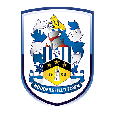 Insigne Huddersfield Town pour bébé, idéal pour vos accessoires comme bodys, bavoirs et plus sur bebe-prenom.com.