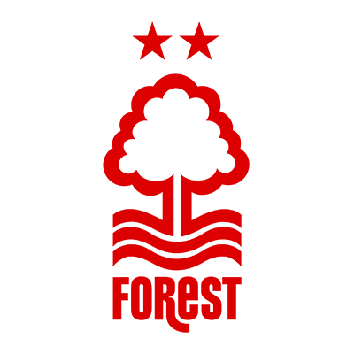 Logo Nottingham Forest Football Club pour articles bébé : bodys, bavoirs, chaussons et plus sur bebe-prenom.com.
