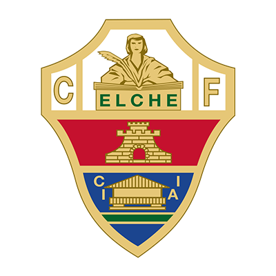 Logo Elche Club de Fútbol, parfait pour personnaliser les articles pour bébé chez bebe-prenom.com.