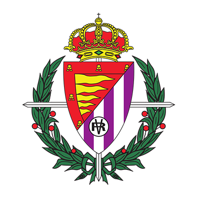 Logo du Real Valladolid, idéal pour personnaliser les accessoires de bébé. Découvrez notre sélection sur bebe-prenom.com.