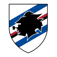 Logo Unione Calcio Sampdoria, idéal pour les accessoires de bébé sur bebe-prenom.com. Parents fans de foot, c\'est pour vous !