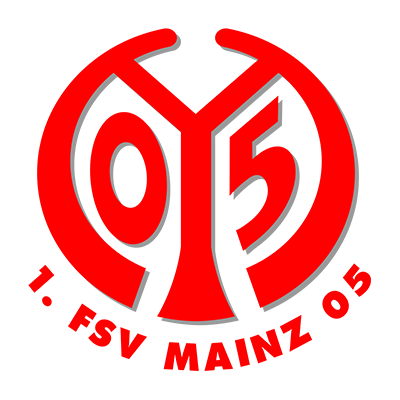 Logo du FSV Mayence 05, parfait pour personnaliser les accessoires de bébé sur bebe-prenom.com.