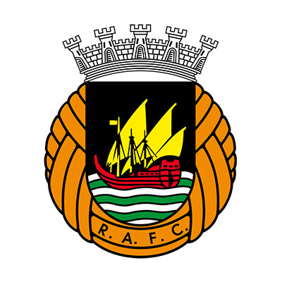 Logo du Rio Ave Futebol Clube, parfait pour les articles pour bébé sur bebe-prenom.com. Accessoires ludiques et uniques !