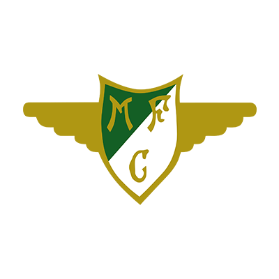 Logo du Moreirense Futebol Clube, idéal pour les accessoires de bébé sur bebe-prenom.com.