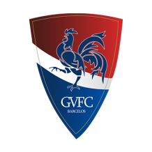 Logo du Gil Vicente Futebol Clube, parfait pour les articles pour bébé sur bebe-prenom.com. Accessoires sportifs et adorables.