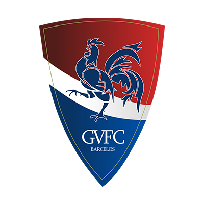 Logo du Gil Vicente Futebol Clube, parfait pour les articles pour bébé sur bebe-prenom.com. Accessoires sportifs et adorables.