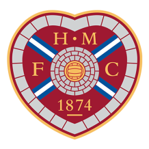 Bavoir Heart of Midlothian Football Club, parfait pour les petits fans. Confort et style pour chaque repas sur bebe-prenom.com.