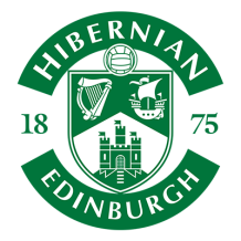 Logo Hibernian Football Club pour articles pour bébé, idéal pour montrer l\'engagement des petits supporters. Découvrez-le sur b